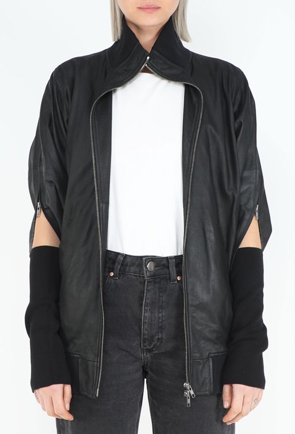 Maison Margiela S/S 2009 Lambskin Batwing Jacket - 5