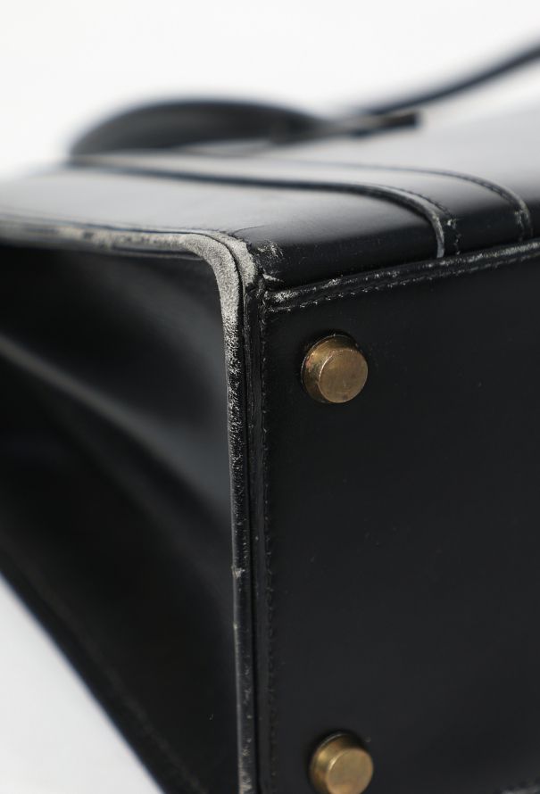 Hermès Vintage 1964 Black Box Drag 30 - 10