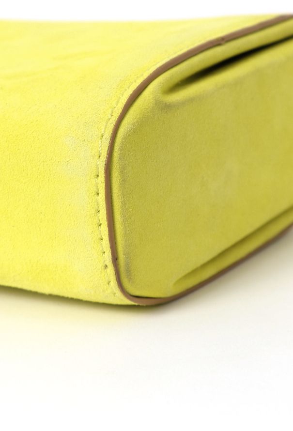 Valentino Yellow Suede Clutch - 11 Valentino Yellow Suede Clutch - 11