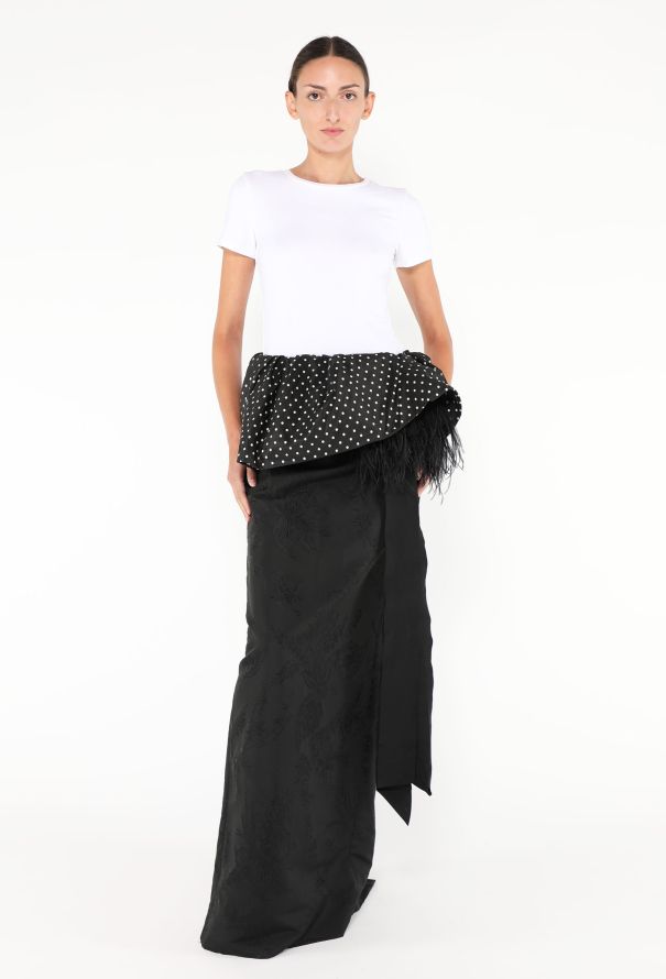 Dries Van Noten x Lacroix S/S 2020 Layered Crêpe Skirt - 1
