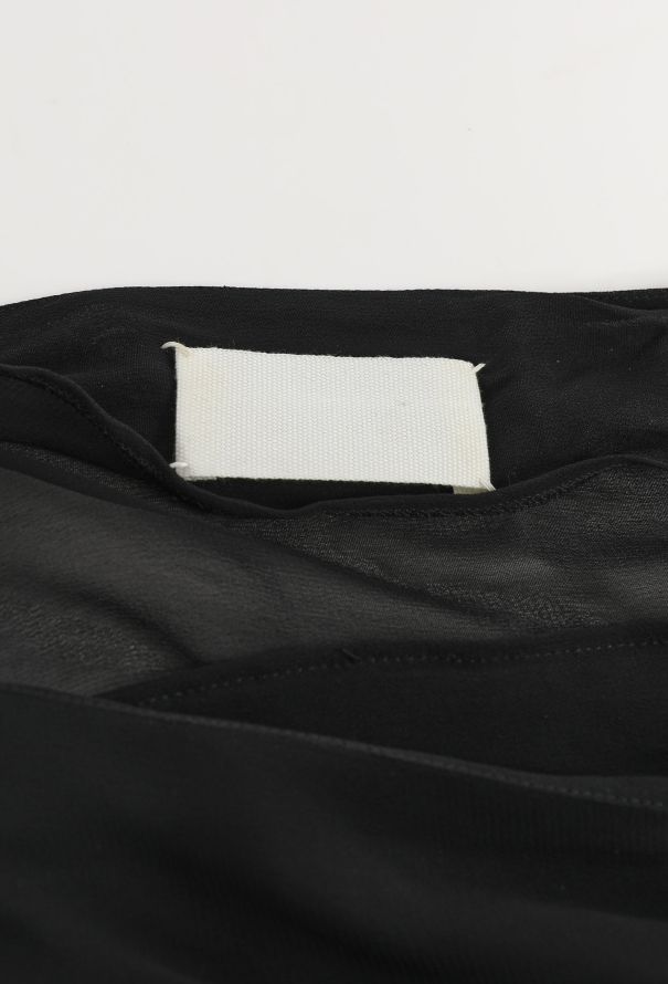 Maison Margiela 2008 Boatneck Coffin Bodysuit - 5