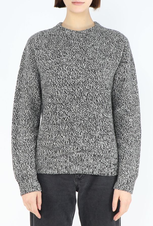 Céline Bicolor Cashmere Knit Sweater - 1