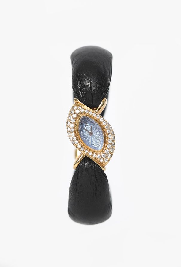 Audemars Piguet 18K Yellow Gold & Diamond Baroque Watch, 1988 - 1