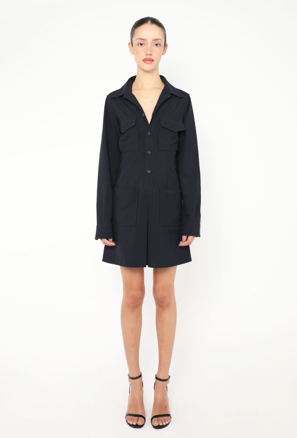 Balenciaga Early 2000s Le Dix Cargo Dress - 3