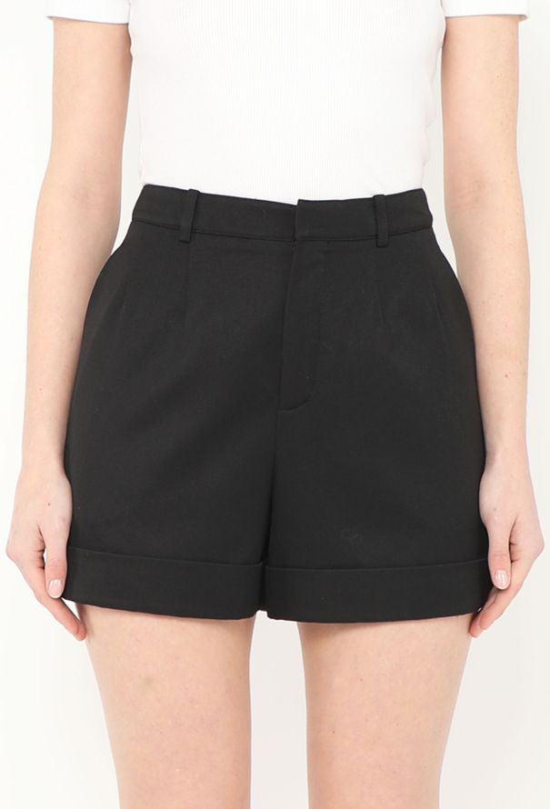 Saint Laurent 2019 Classic Cuffed Shorts - 1