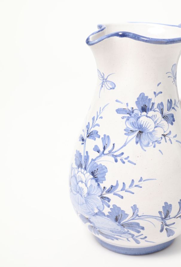 Dior Hand-Painted Vintage Porcelain Pitcher - 4 Dior Hand-Painted Vintage Porcelain Pitcher - 4