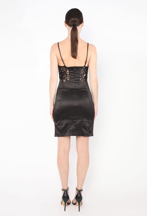 Lace Bodycon Bustier Dress - 4 Lace Bodycon Bustier Dress - 4