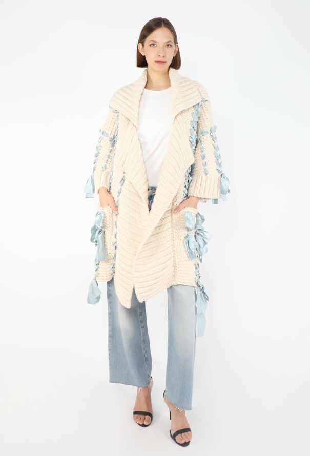 Dior Silk Ribbon Crochet Cardigan, F/W 2010 - 6
