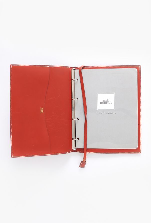 Hermès 1999 Leather Address Book Cover - 2 Hermès 1999 Leather Address Book Cover - 2