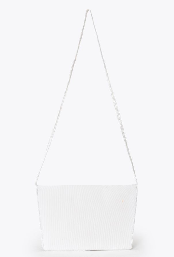 Saint Laurent '80 White Canvas Bag - 6