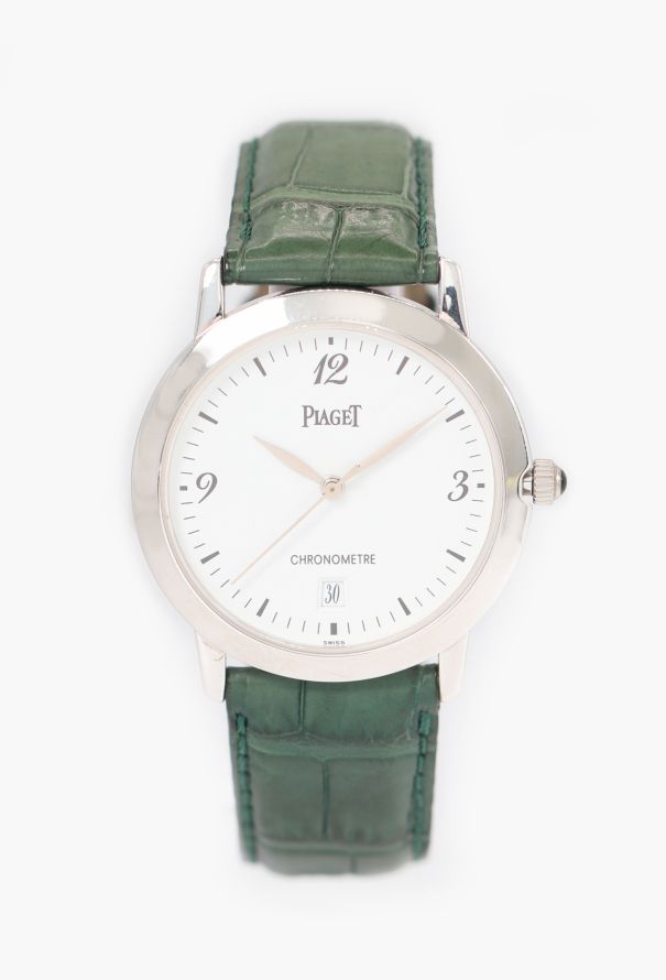 Piaget Automatic Chronometre 18k White Gold Watch - 1