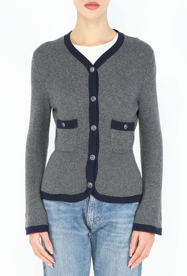 Chanel 2018 Paris-Hamburg Cashmere Knit Cardigan - 1