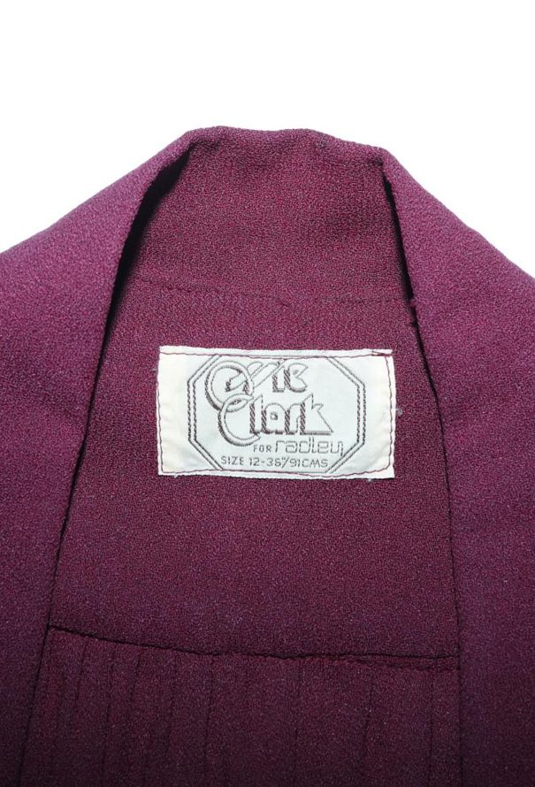 Ossie Clark Early '70s Crêpe Wrap Dress - 5