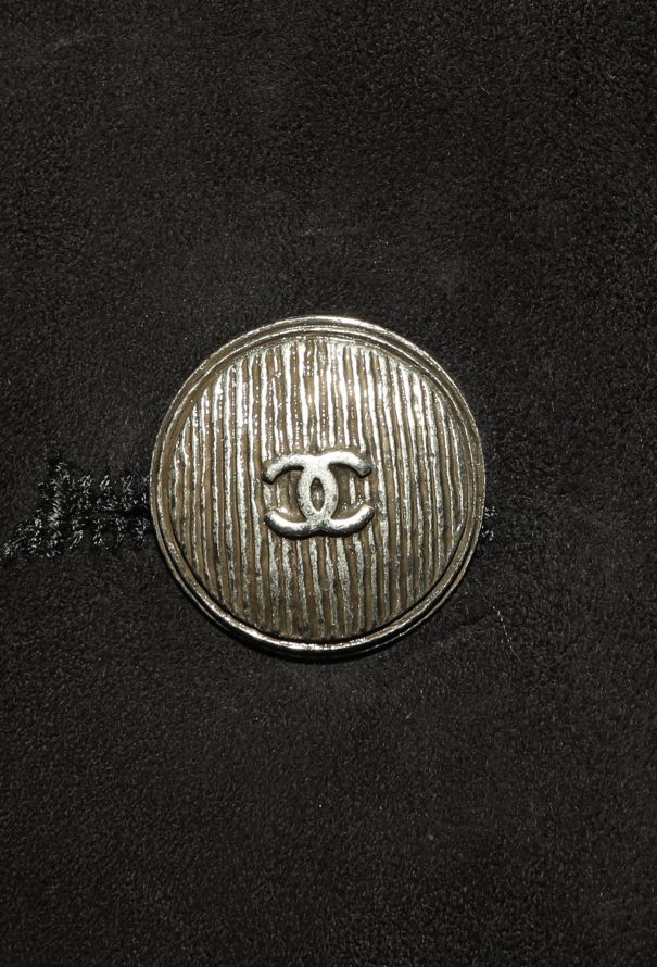 Chanel 2005 Suede Piped Trim Blazer - 7