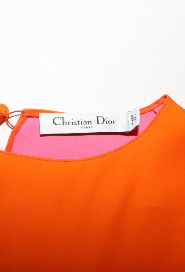 Dior 2014 Charmeuse Train Dress - 6