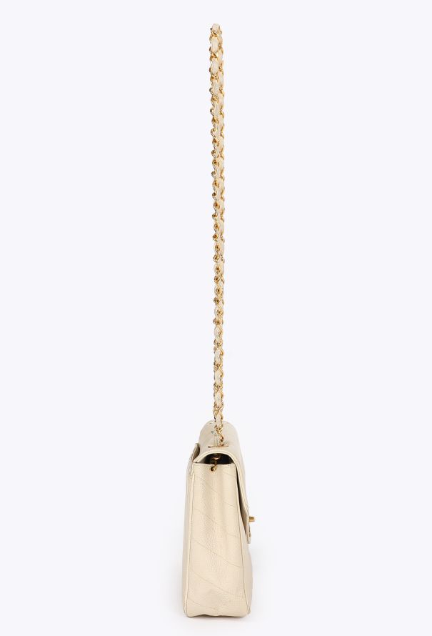Chanel Vintage Chevron Envelope Flap Bag - 4