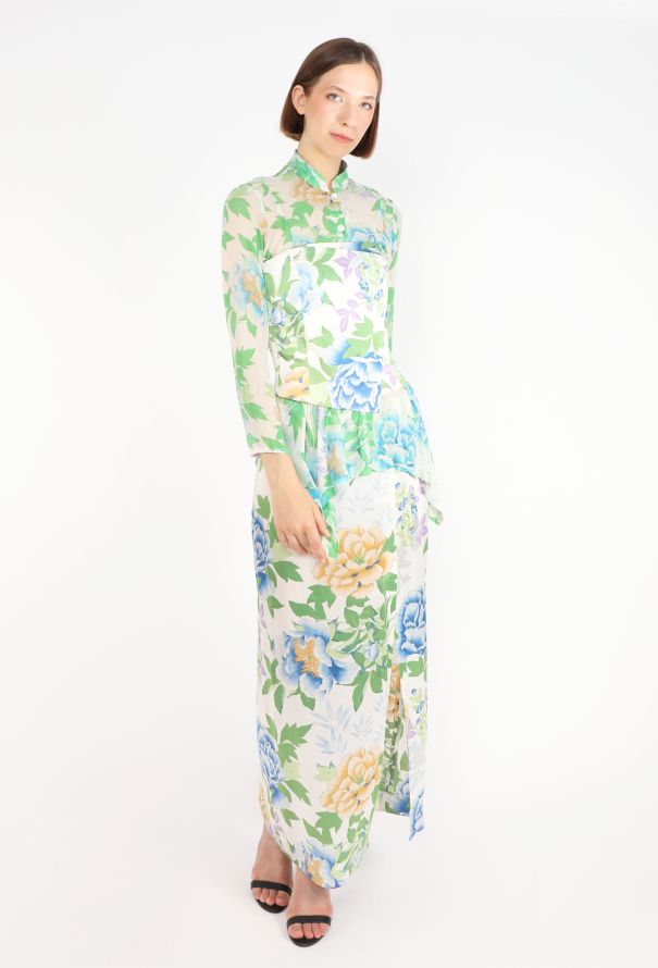 Kenzo Peonie Corset Ensemble - 5