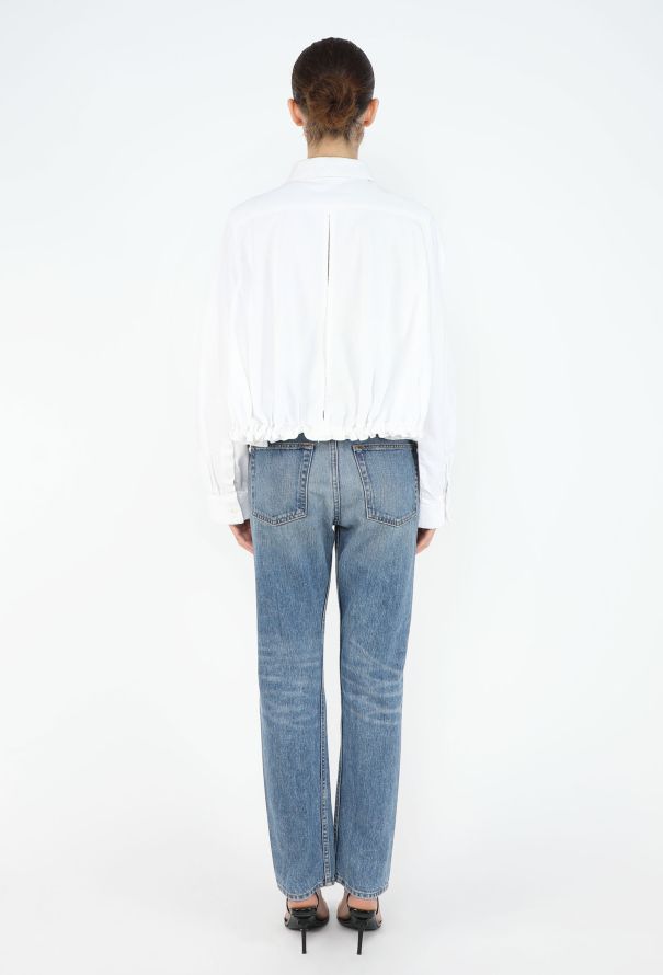 Loewe 2025 x Paula’s Ibiza Slit Drawstring Shirt - 6