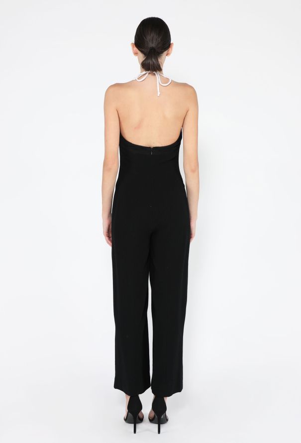 Chanel Bicolor Halter Jumpsuit, S/S 1995 - 5