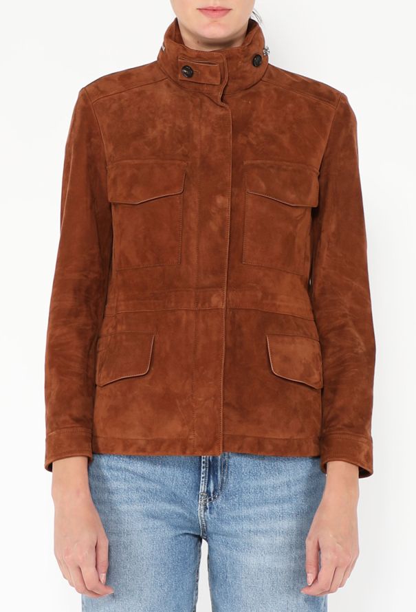 Loro Piana Mini Suede Traveller Jacket - 2