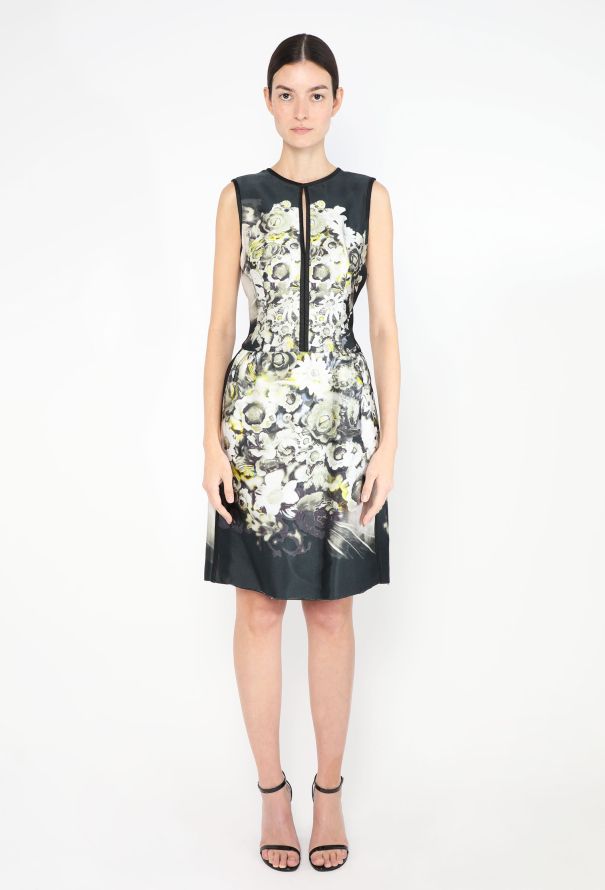 Prada S/S 2010 Floral Silk Dress - 4 Prada S/S 2010 Floral Silk Dress - 4