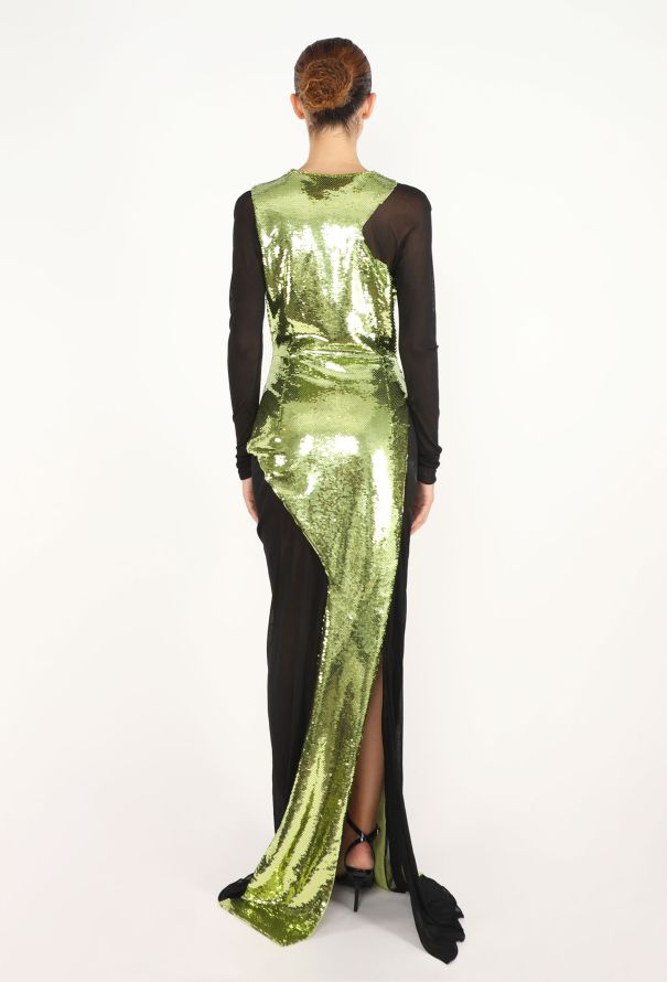 Tom Ford Sequinned Mesh Gown, 2022 - 4