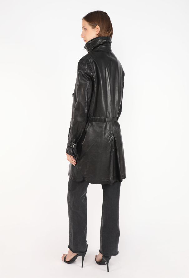 Jil Sander Bondage Leather Coat, F/W 2003 - 7