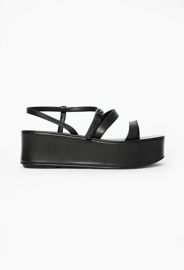 The Row Platform Leather Sandals, 2023 - 1