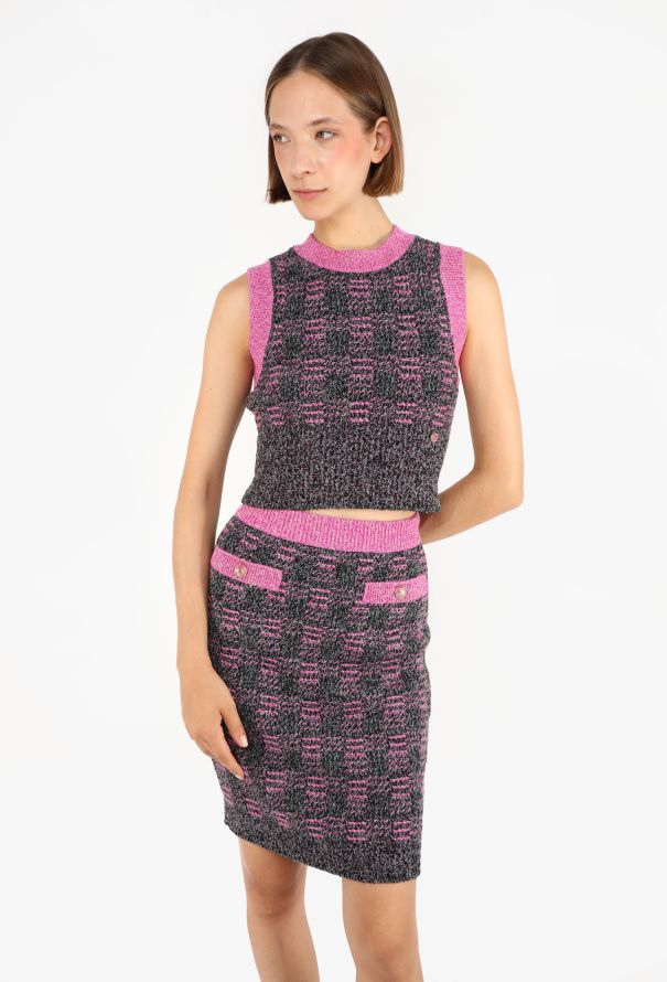 Chanel Cashmere Vest Ensemble, F/W 2022 - 1