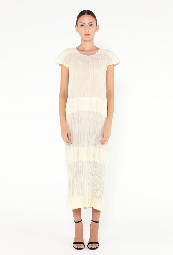 Issey Miyake Vintage Pleated Accordian Dress - 1