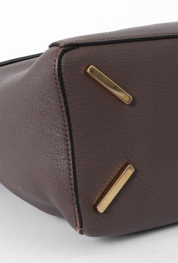 Loewe Brown Medium Puzzle Bag - 10