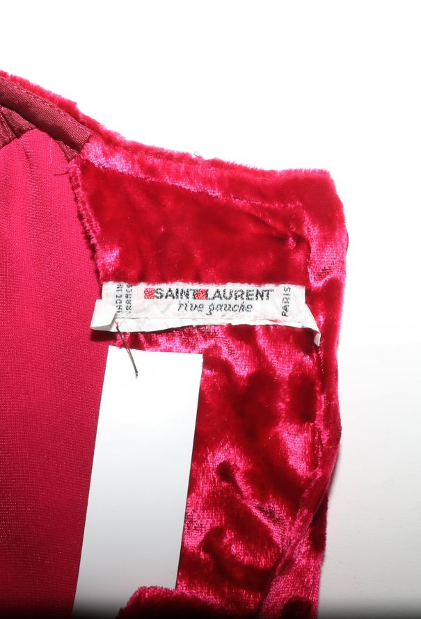 Saint Laurent Fall 1985 Dévoré Cheetah Top - 7