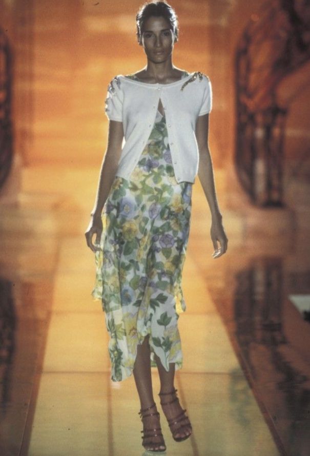 Gianni Versace Atelier Floral Sheath Dress, Spring 1997 - 4