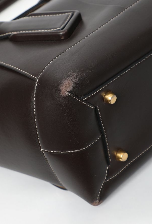 Bottega Veneta Pre-Fall 2019 Maxi Arco Tote Bag Chocolate brown - 8