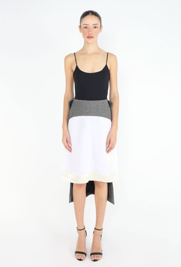 Prada F/W 2024 Tweed Overskirt Set - 3