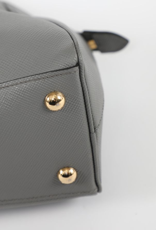 Prada 2023 Grey Large Saffiano Bag - 10