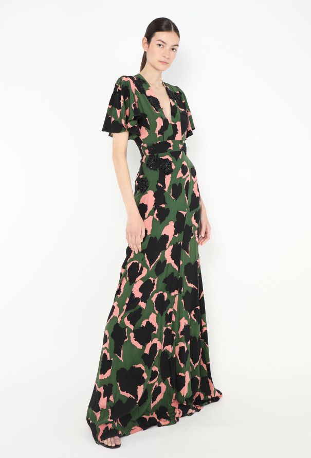 Gucci Pre-Fall 2015 Embroidered Silk Gown - 4