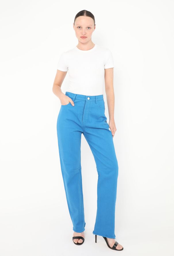 Céline Pre-Fall 2018 Frayed Hem Jeans - 3 Céline Pre-Fall 2018 Frayed Hem Jeans - 3