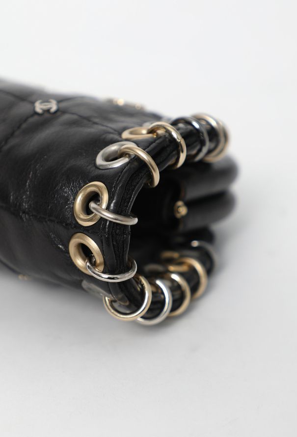 Chanel S/S 2007 Limited Edition Timeless 'Punk' Clutch - 9