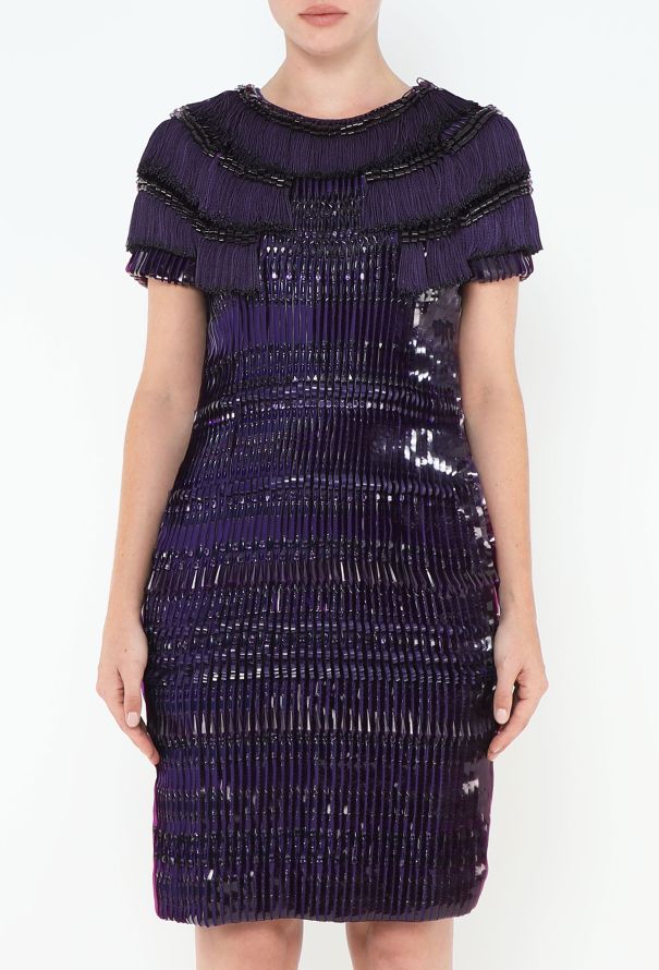 Gucci S/S 2011 Hand-Beaded Fringe Dress - 4