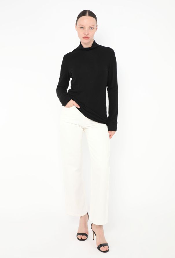 The Row 2021 Dembe Tencel Turtleneck - 3 The Row 2021 Dembe Tencel Turtleneck - 3