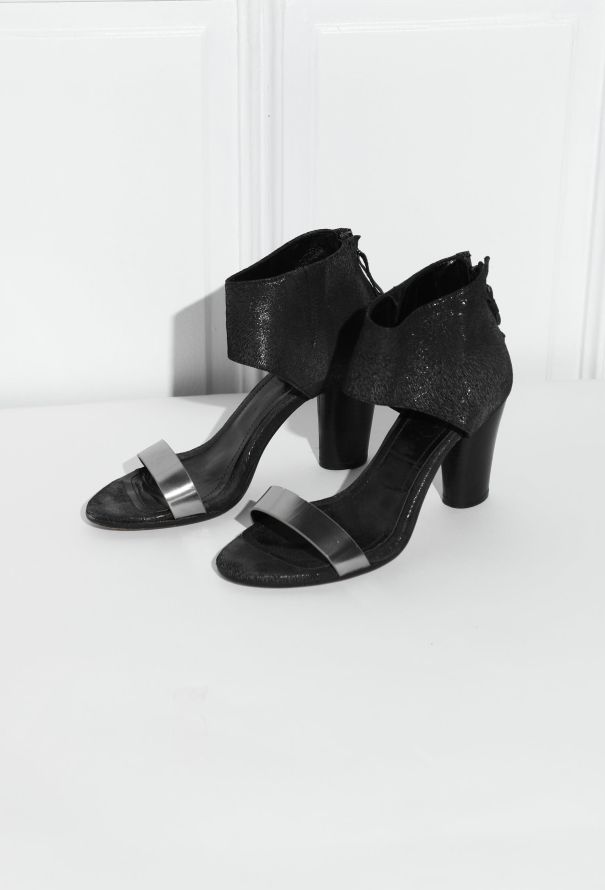 Marni Iridescent Leather Sandals - 1