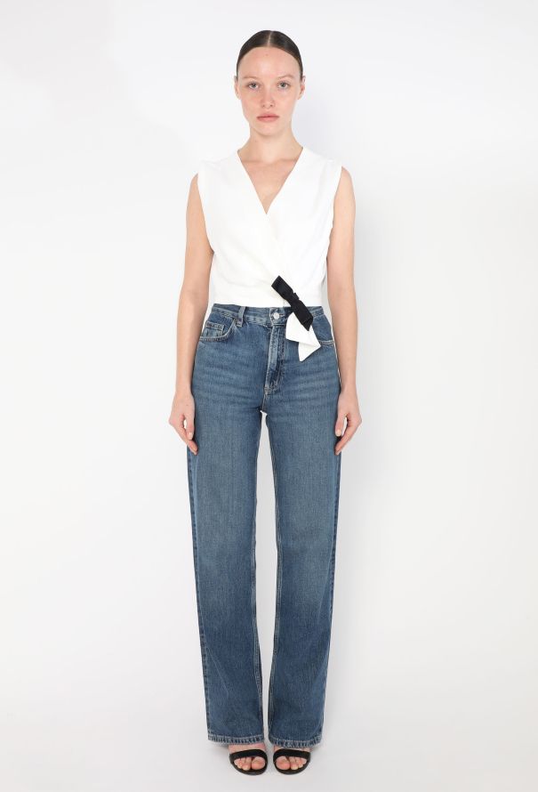 Balenciaga F/W 2008 Bowtie Wrap Top - 3 Balenciaga F/W 2008 Bowtie Wrap Top - 3