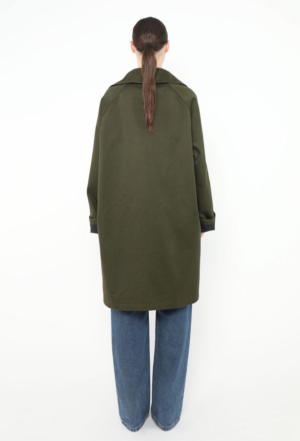 Céline 2017 Gabardine Eyelet Parka - 4
