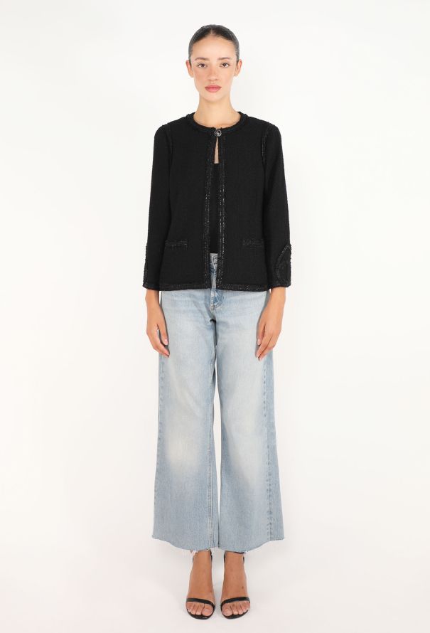 Chanel Tweed Classic Trim 'CC' Jacket - 2