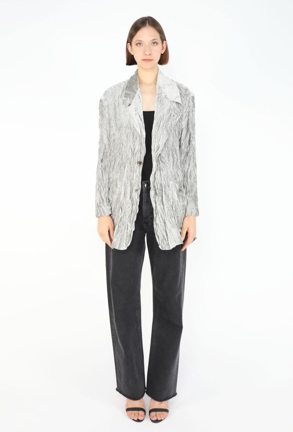 Issey Miyake Crushed Velvet Overshirt, F/W 1993 - 3