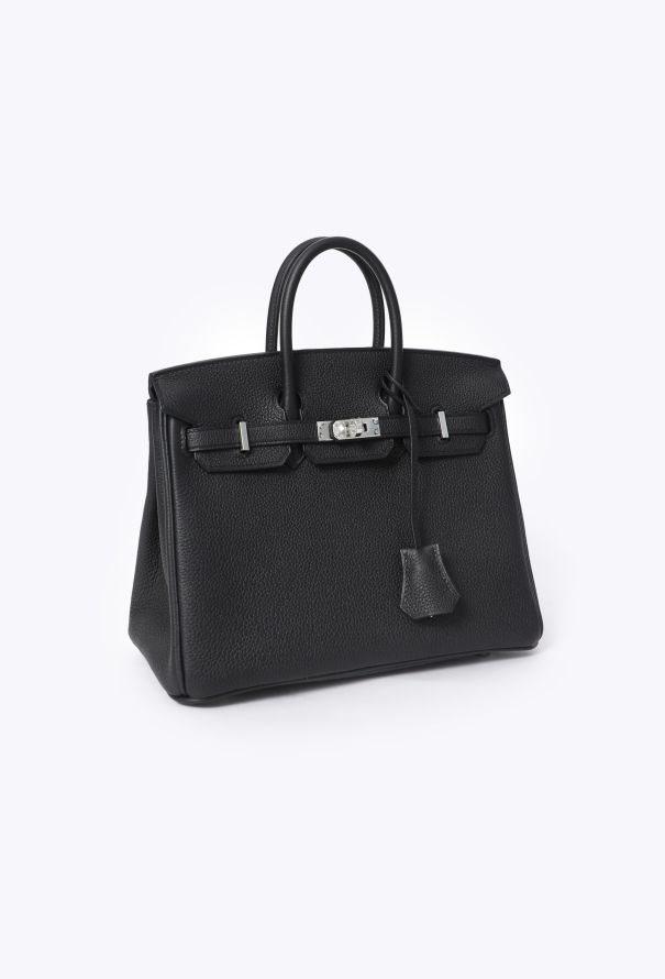 Hermès Highly Coveted Black Togo Birkin 25 - 6