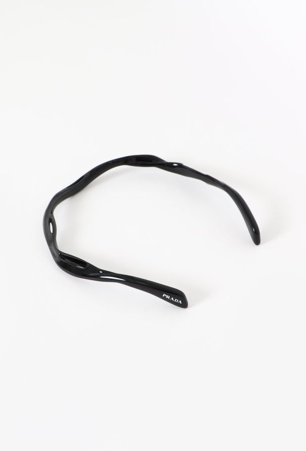 Prada S/S 2024 Sculpted Headband - 1