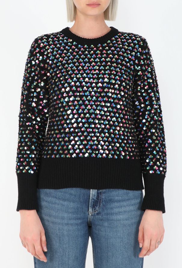 Dior Cashmere Sequin Sweater - 2