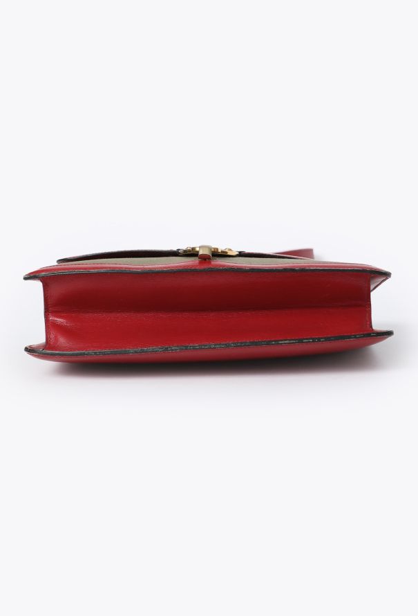 Hermès '80s Toile & Box Shoulder Bag - 6